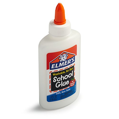 Elmer's Liquid School Glue, Washable, 7.6 oz Each, 6 Count - Great for Making Slime