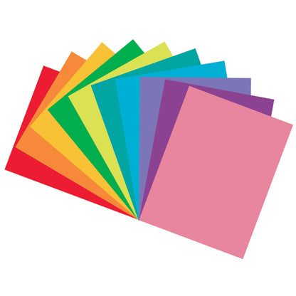 Tru-Ray Construction Paper, 10 Vibrant Colors, 9" x 12", 50 Sheets