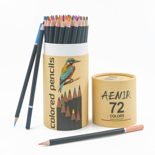 Colored Pencils for Adult Coloring Books, 72 Colors Drawing Pencils with Oil-Based Cores, Professional Art Supplies for Artists, Coloring Pencils for Adults, Color Pencils Set for Beginners and Teens.