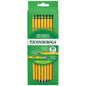 Ticonderoga Wood-Cased Pencils, Pre-Sharpened, #2 HB Soft, Yellow, 30 Count