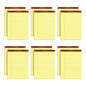 TOPS 8.5 x 11.75 Legal Pads, 12 Pack, The Legal Pad Brand, Wide Ruled, Yellow Paper, 50 Sheets Per Writing Pad, Made in the USA (7532)