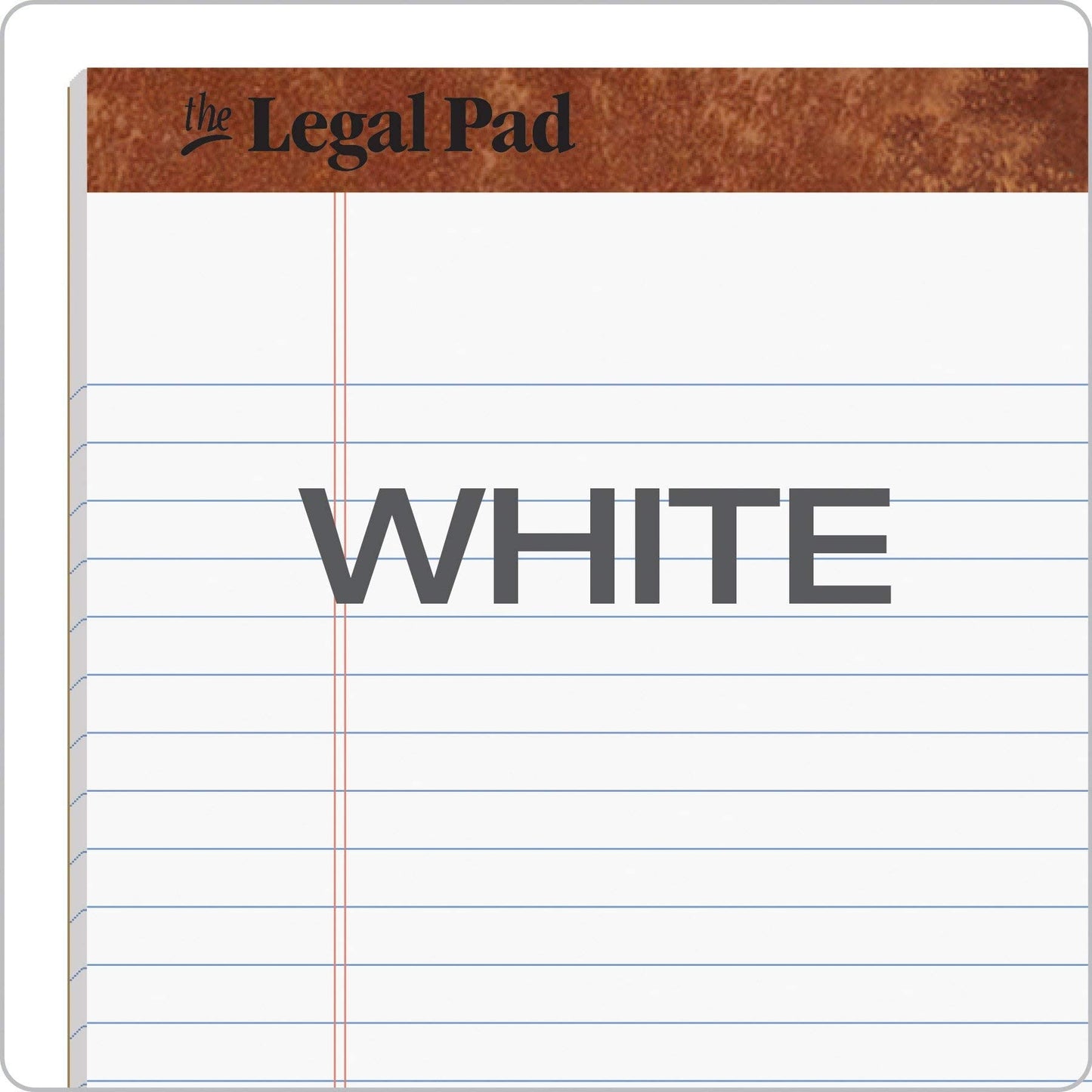 TOPS 8.5 x 11 3/4 Legal Pads, 12 Pack, The Legal Pad Brand, Wide Ruled, White Paper, 50 Sheets Per Writing Pad, Made in the USA (7533)