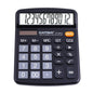 CATIGA 12 Digits Desktop Calculator with Large LCD Display and Sensitive Button, Dual Solar Power and Battery, Standard Function for Office, Home, School, CD-2786