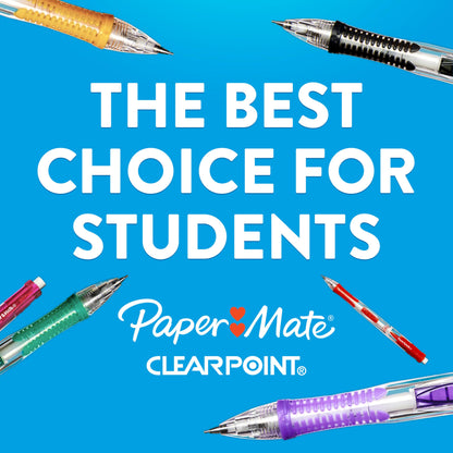 Paper Mate Clearpoint Mechanical Pencils 0.9mm, HB #2 Pencil Set, School Supplies, Teacher Supplies, College School Supplies, Drawing Pencils, Sketching Pencils, 2 Pack